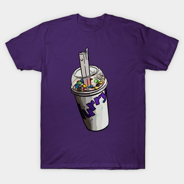Purple sales m&m shirt